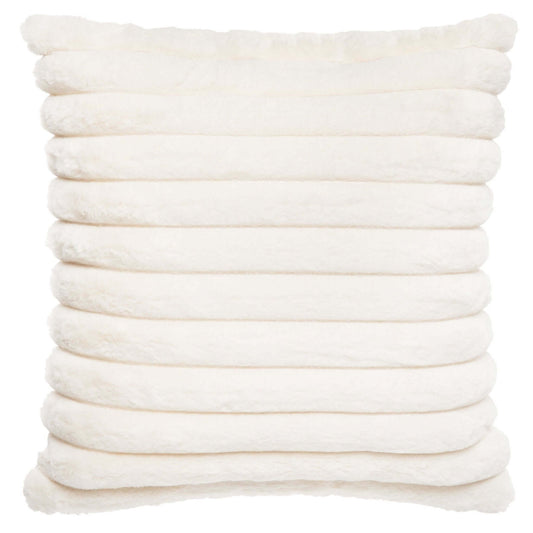 Coussin Raya ( Blanc cassé )  ( 18''x 18'') - coussins Gouchee - Literie-Déco et moi 