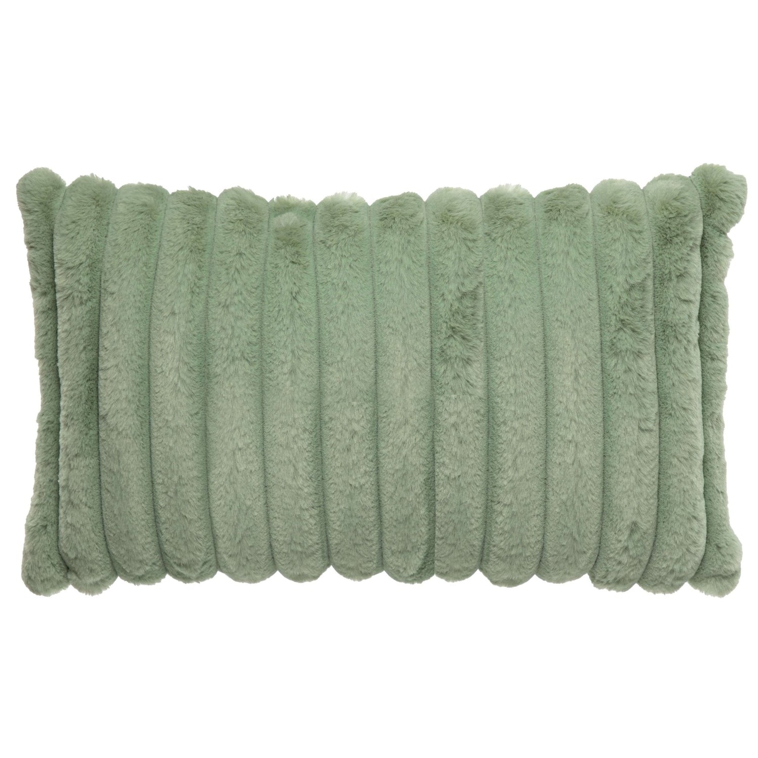 Coussin Raya ( Vert sauge ) ( 12'' x 20'') - Literie - Déco et moi