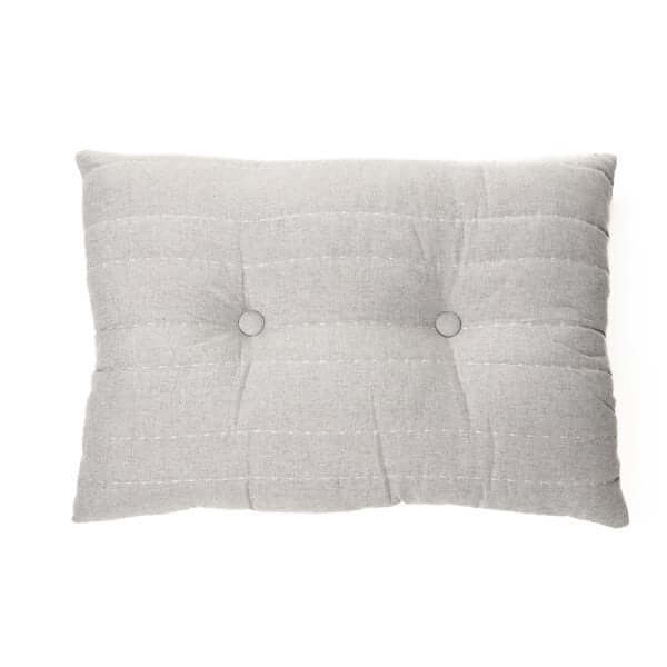 Coussin rectangulaire DUMPLING ( Naturel )( 16'' x 24'') - Par Brunelli - Literie - Déco et moi