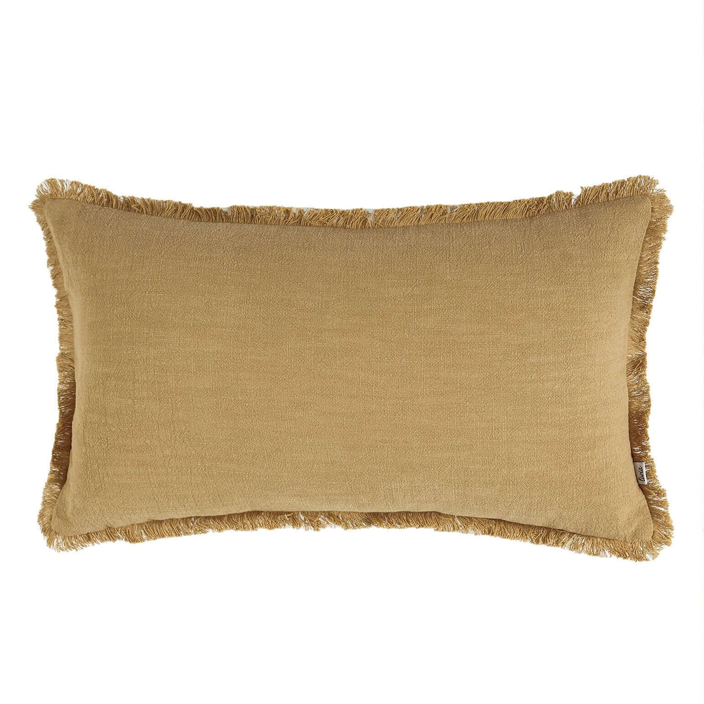 Coussin rouille LINEN ( 12'' X 20'') ou (20'' x 20'') - coussins Livia - Literie-Déco et moi 