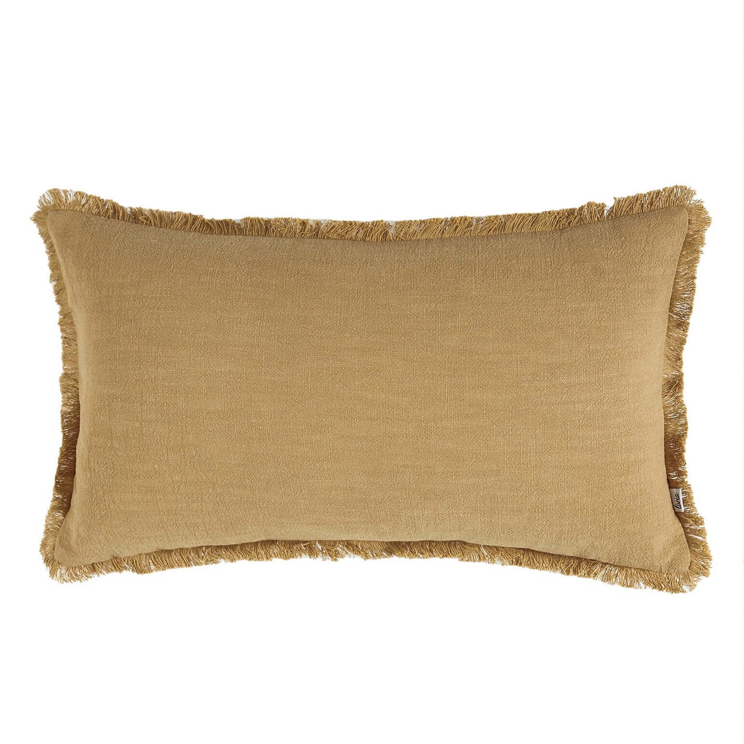 Coussin rouille LINEN ( 12'' X 20'') ou (20'' x 20'') - Literie - Déco et moi