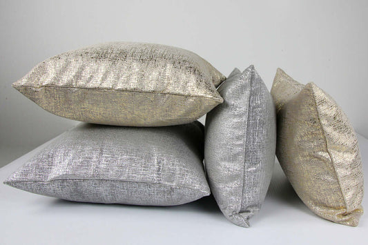 Coussin Velours 14K ( gris argent ou Or ) - coussins rjs trading - Literie-Déco et moi 