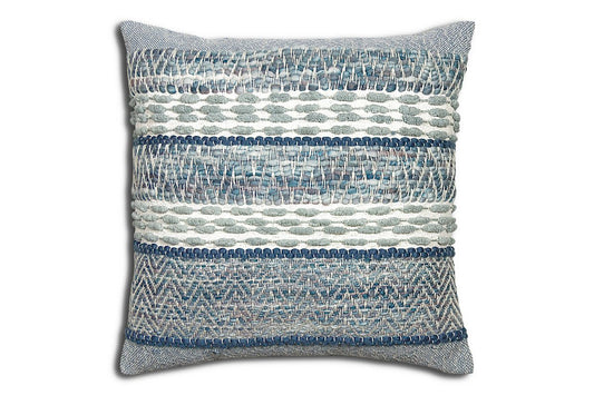 Coussin ZIRCON (bleu) - ( 20'' X 20'') - Literie - Déco et moi