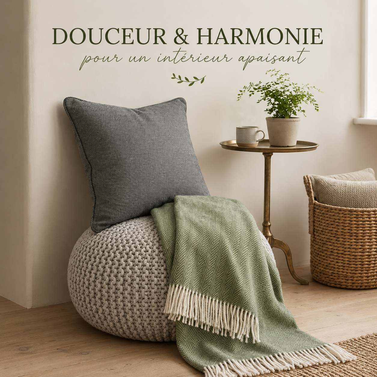 ( Fait au Québec ) - Coussin Charlie - Coussins Accent mode - Literie-Déco et moi 