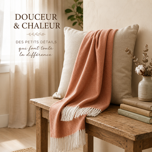 ( Fait au Québec ) - Coussin Léna - Coussins Accent mode - Literie-Déco et moi