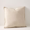 Coussin LINEN ( Naturel ) 20'' x 20'' - coussins Livia - Literie-Déco et moi 