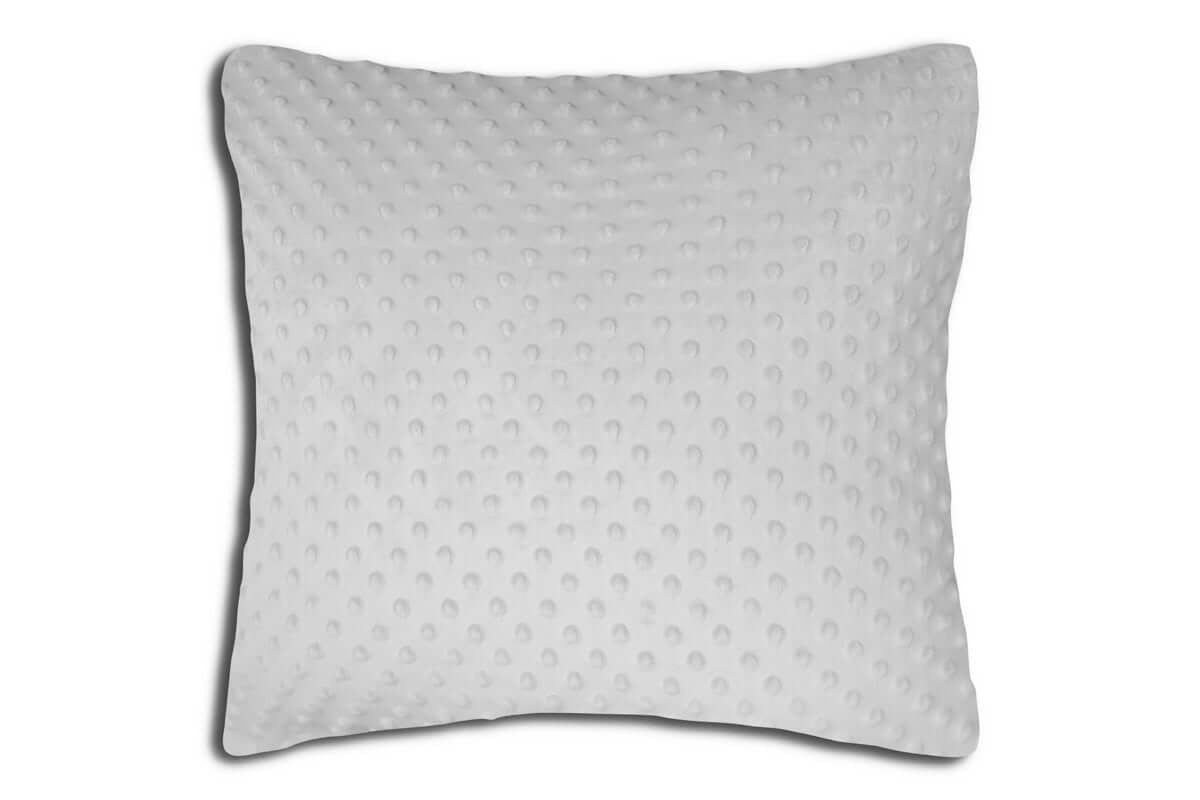 Coussins texture DOT  ( Gris Argent ) - Coussins rjs trading - Literie-Déco et moi 