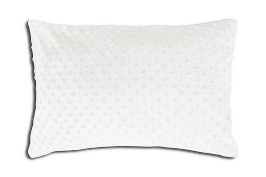 Coussins texture DOT ( Ivoire ) - Literie - Déco et moi