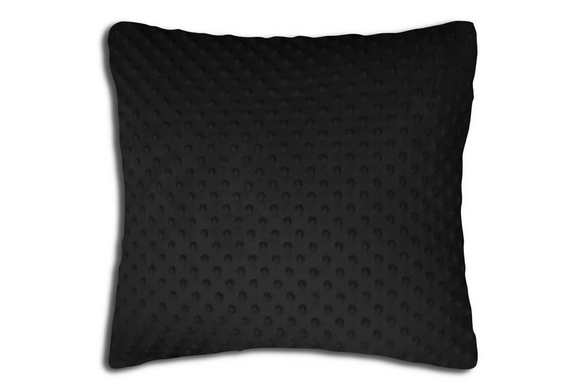 Coussins texture DOT  ( Noir ) - Coussins rjs trading - Literie-Déco et moi 