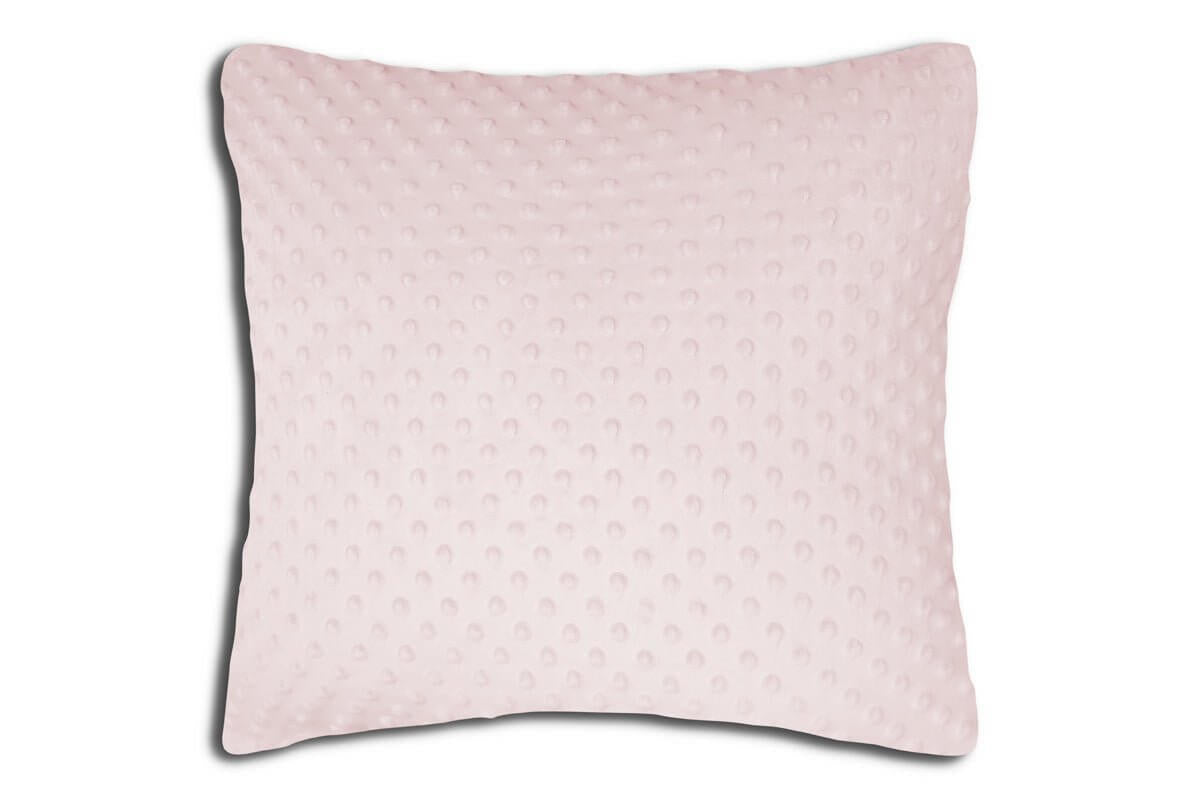 Coussins texture DOT  ( Rose ) - Coussins rjs trading - Literie-Déco et moi 