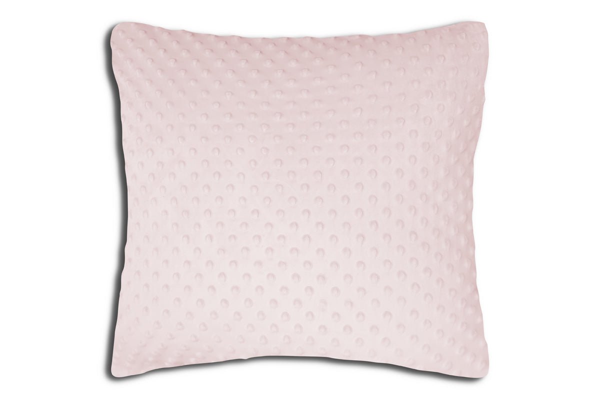 Coussins texture DOT  ( Rose ) Coussins  ,disponible chez Literie-Déco et moi 