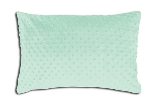 Coussins texture DOT ( Vert Menthe) - Literie - Déco et moi