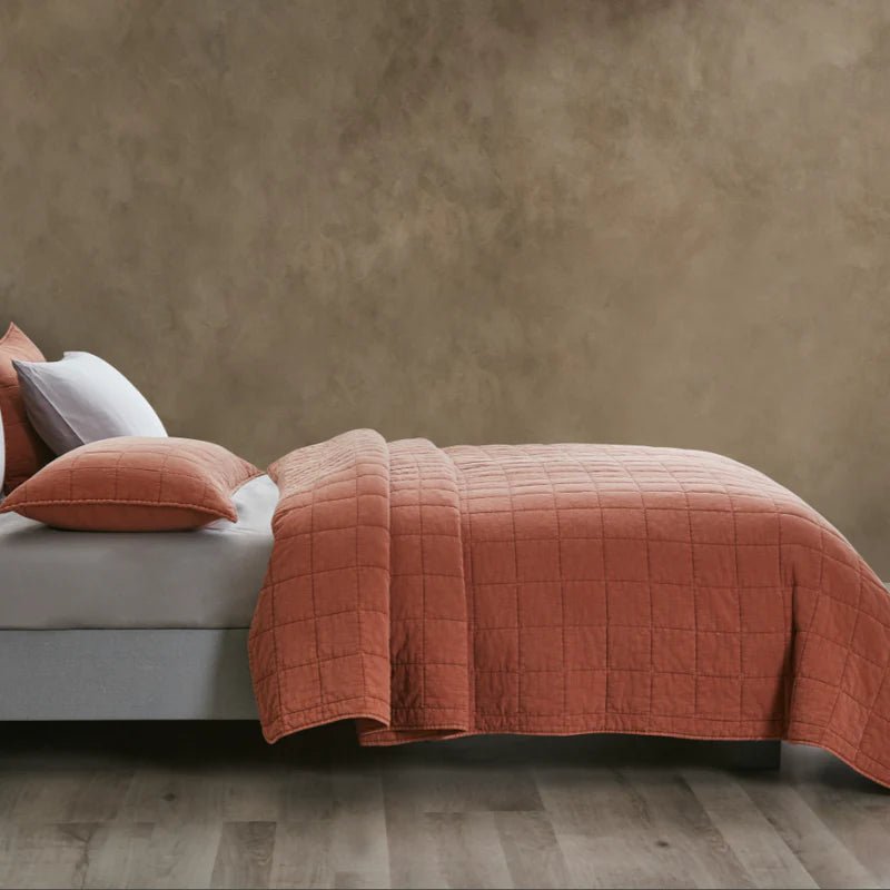 Couvre-lit Square ( Vert ) - Courtepointe Daniadown - $149.99! Literie-Déco et moi 