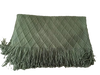 Jeté COZY - Vert Confortable (50''x60'') - Jeté Livia - Literie-Déco et moi 