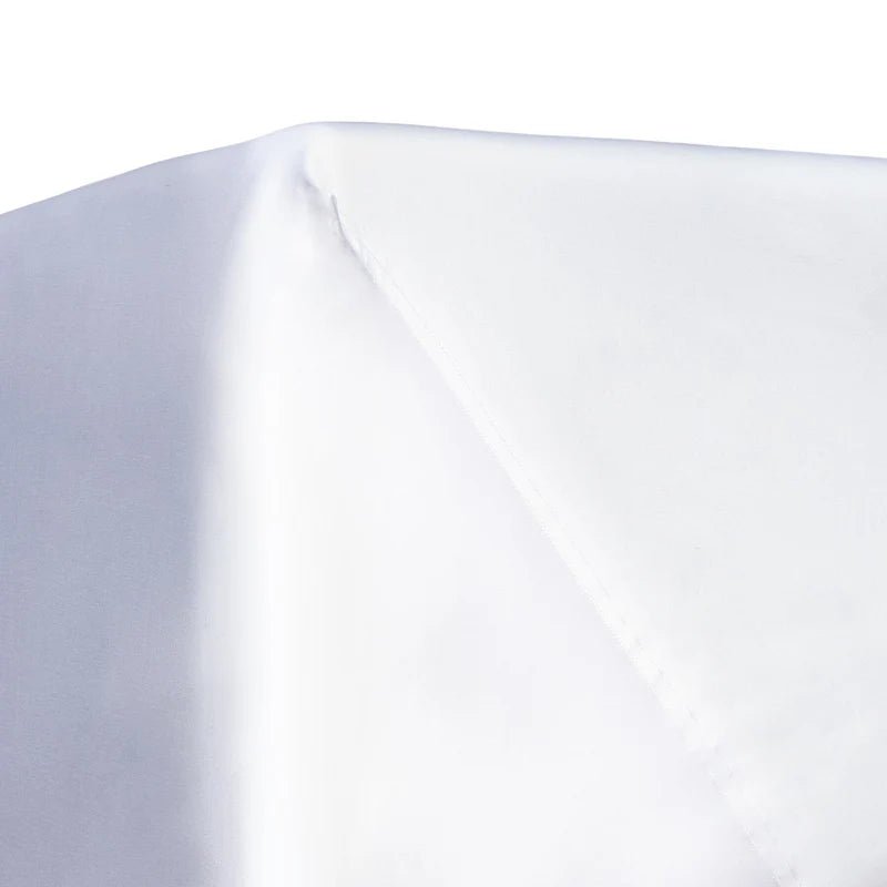  Drap-housse en 100% percale de coton , 300 fils ( Blanc ) de Literie & Déco et moi – PRODUIT  de qualité chez Literie & Déco et Moi