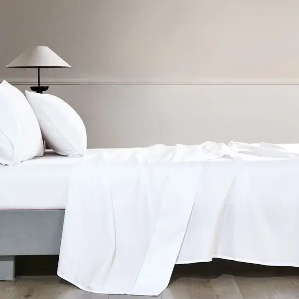 Drap plat en coton PIMA (400 fils) - Draps Daniadown - Literie-Déco et moi 