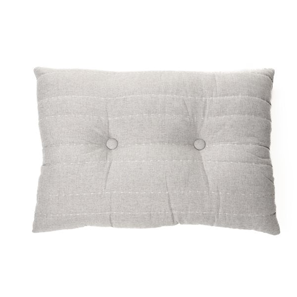 Coussin rectangulaire DUMPLING ( Naturel )( 16'' x 24'')- Par Brunelli (livraison printemps 2025 ) coussins  ,disponible chez Literie-Déco et moi 