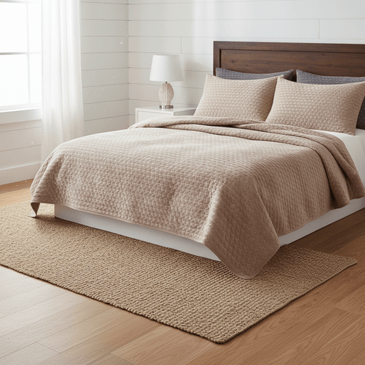 Ensemble courtepointe ROSE - Courtepointe Livia - $264.99! Literie-Déco et moi 
