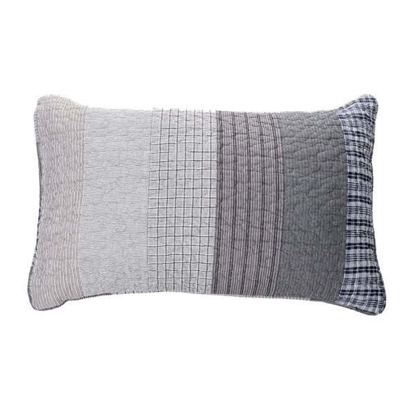 Ensemble de courtepointe à bandes réversibles EDWARD - Par Brunelli - Literie - Déco et moi