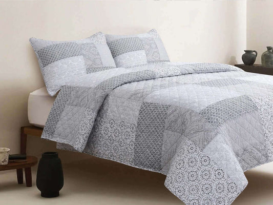 Ensemble de courtepointe ARTISAN ( Jeté Artisan aussi disponible) - Courtepointe Literie-Deco & moi - Literie-Déco et moi 