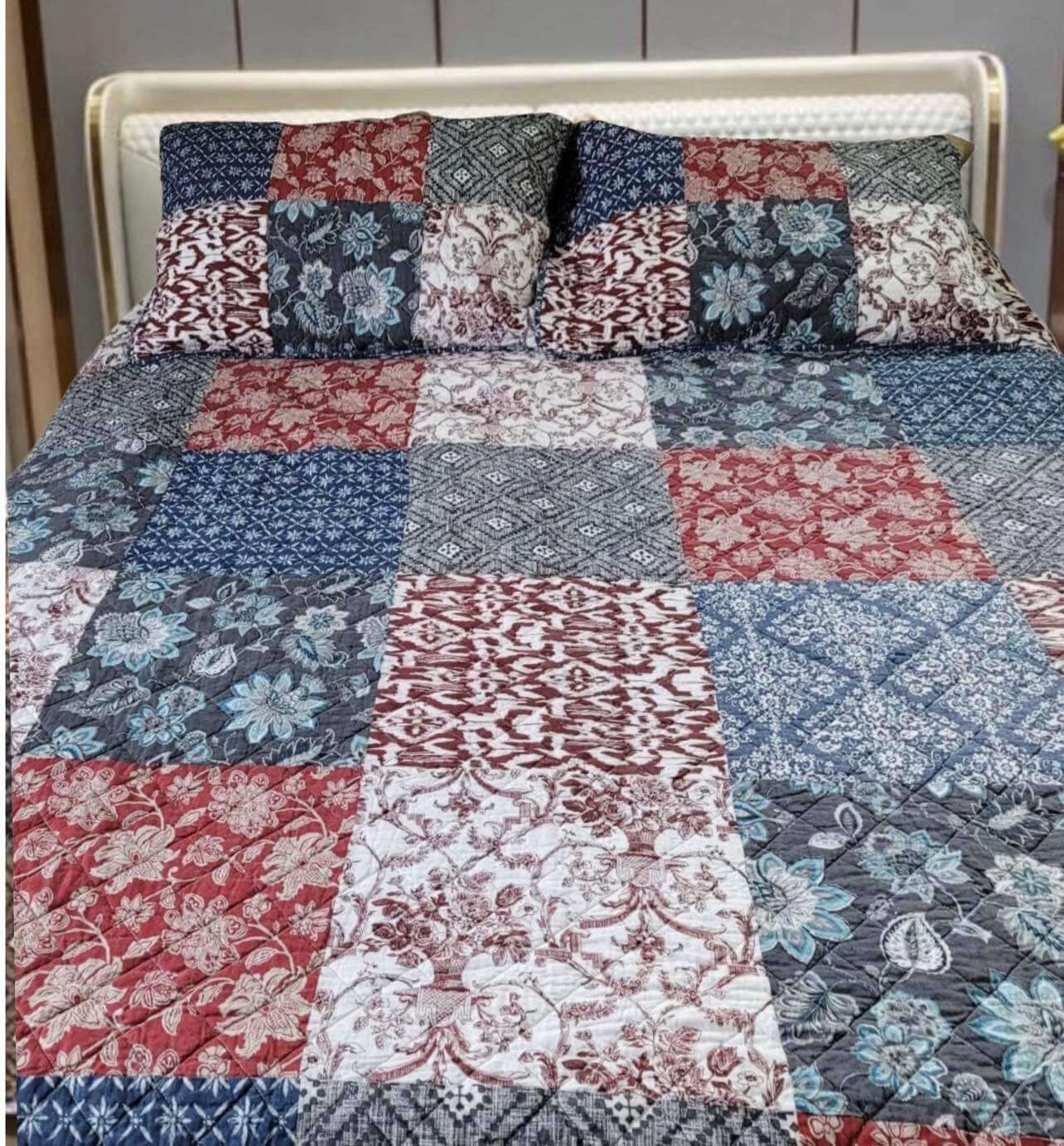 Ensemble de courtepointe BOLÉRO ( Jeté BOLÉRO aussi disponible ) - Literie - Déco et moi