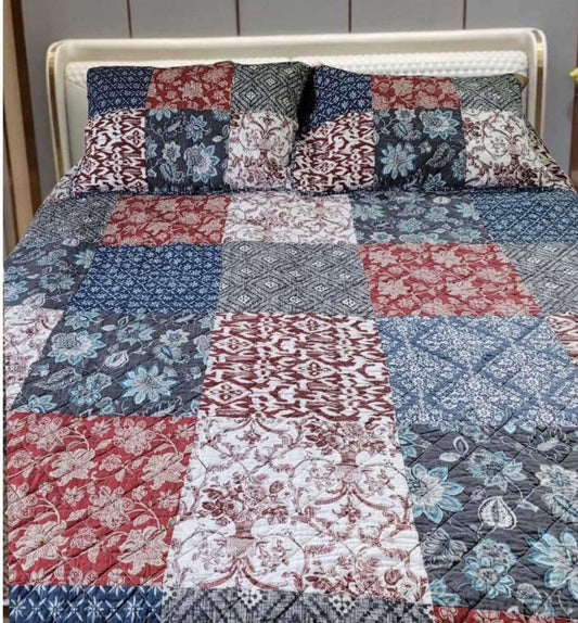 Ensemble de courtepointe BOLÉRO ( Jeté BOLÉRO aussi disponible ) - Literie - Déco et moi