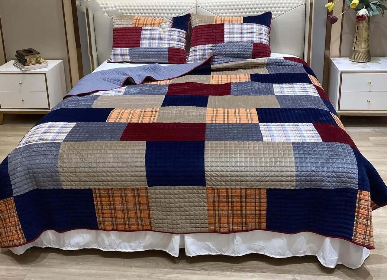 Ensemble de courtepointe CASHMERE ( Jeté Cashmere aussi disponible ) - Courtepointe Literie-Deco & moi - Literie-Déco et moi 