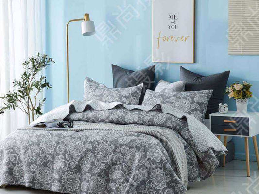 Ensemble de courtepointe CHARISMA  ( Jeté Charisma aussi disponible) - Courtepointe Literie-Deco & moi - Literie-Déco et moi 