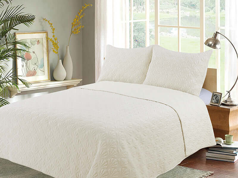 Ensemble de courtepointe CONFETTI CARAMEL ( Jeté Confetti aussi disponible) - Literie - Déco et moi