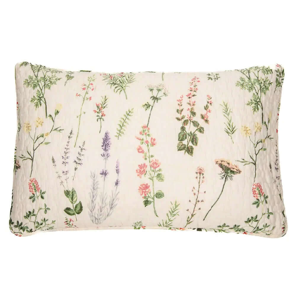 Ensemble de courtepointe crème style campagne classique MEADOW- Par Brunelli - Courtepointe Brunelli - Literie-Déco et moi 