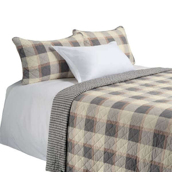 Ensemble de courtepointe GERMAIN - Par Brunelli - Literie - Déco et moi