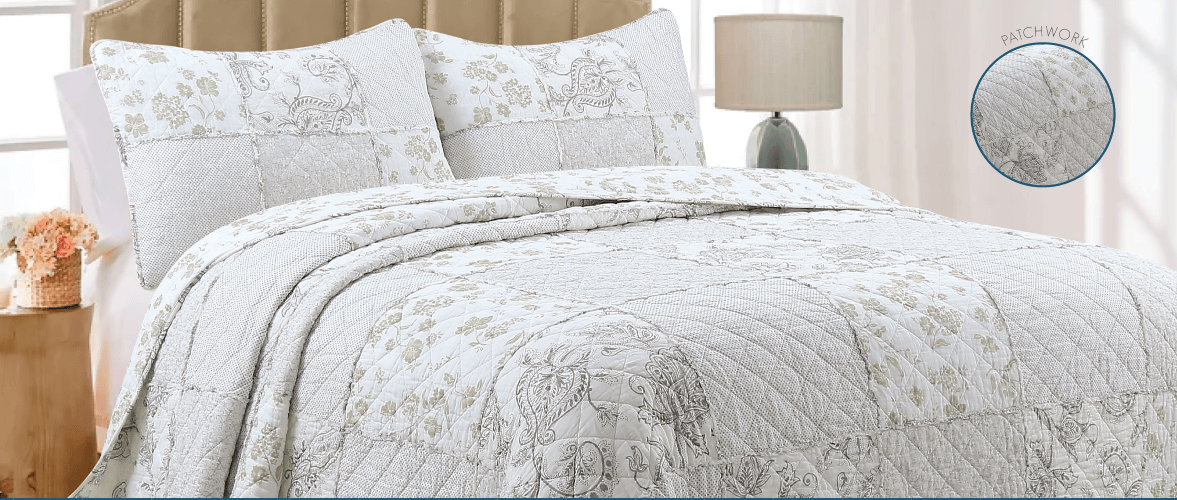 Ensemble de courtepointe INFUSION ( Jeté INFUSION aussi disponible ) - Literie - Déco et moi