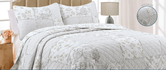 Ensemble de courtepointe INFUSION ( Jeté INFUSION aussi disponible ) - Literie - Déco et moi