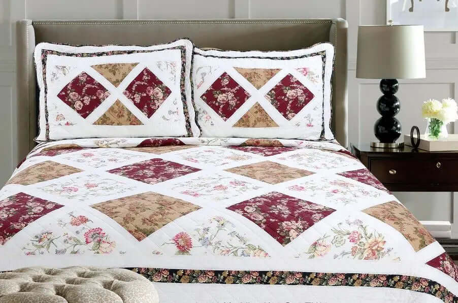 Ensemble de courtepointe Meridian ( Jeté Meridian aussi disponible) - Literie - Déco et moi