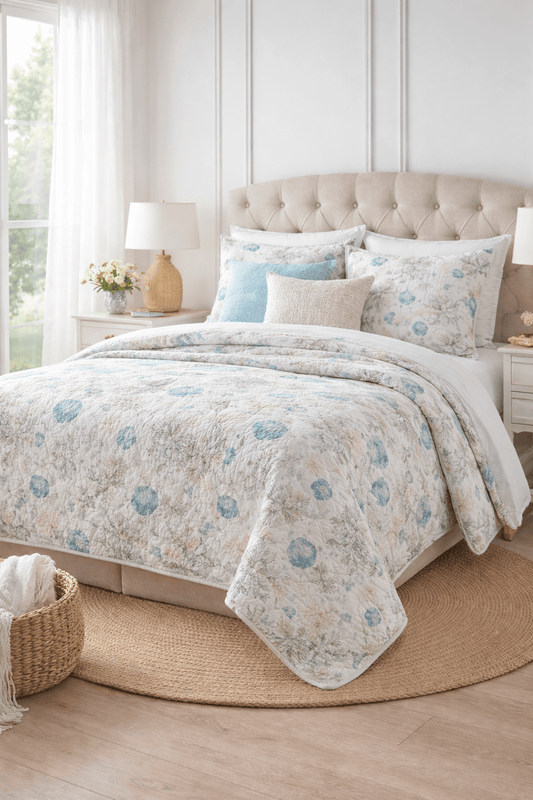 Ensemble de courtepointe Riviera Boréale - Courtepointe Literie-Deco & moi - $159.99! Literie-Déco et moi 