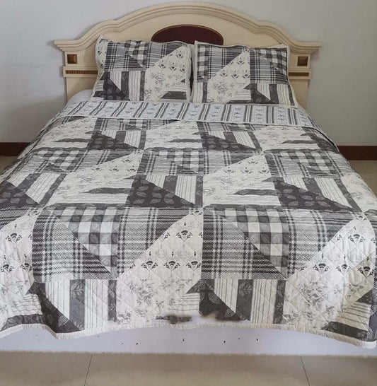 Ensemble de courtepointe Toledo ( Jeté Toledo aussi disponible ) - Literie - Déco et moi