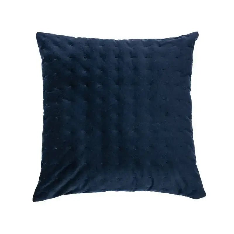 Ensemble de coussins en velours marine RIAD- Par Brunelli - coussins Brunelli - Literie-Déco et moi 