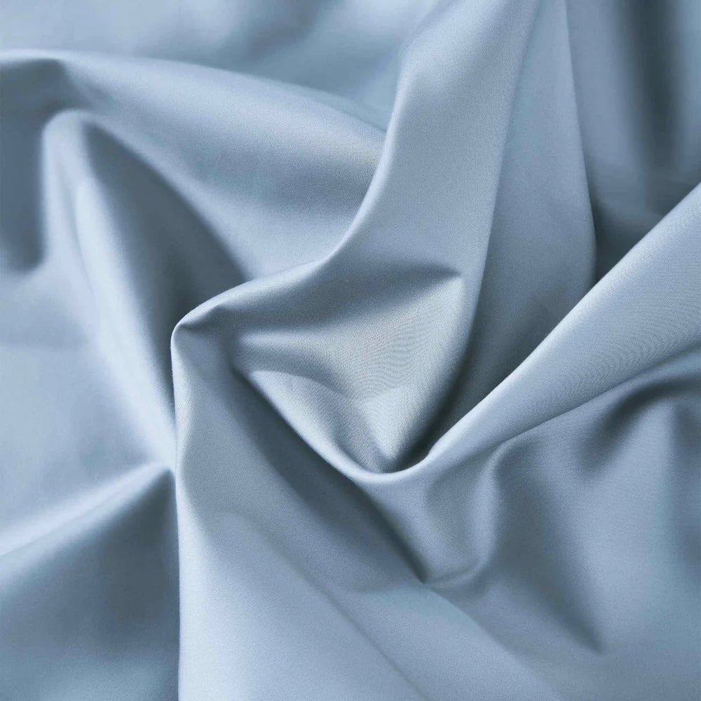 Ensemble de draps en coton biologique , 500 fils ( Bleu Azur ) - Draps Literie & Déco et moi - Literie-Déco et moi 