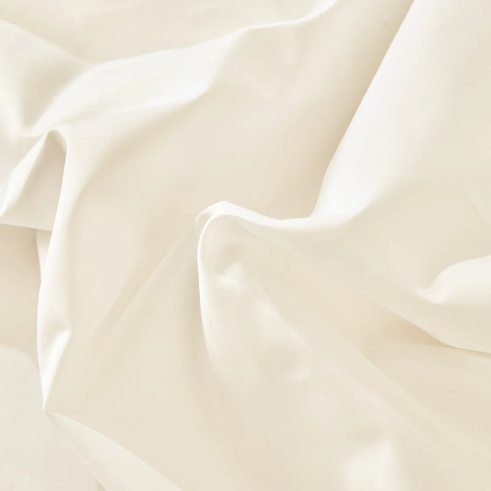 Ensemble de draps en coton biologique , 500 fils ( Crème ) - Draps Literie & Déco et moi - Literie-Déco et moi 
