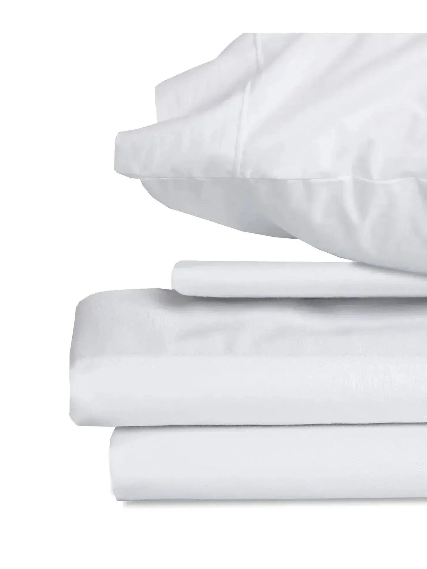 Ensemble de draps en percale de coton SARA ( 6 teintes disponibles ) - Draps DOLCE BIANCA - Literie-Déco et moi 