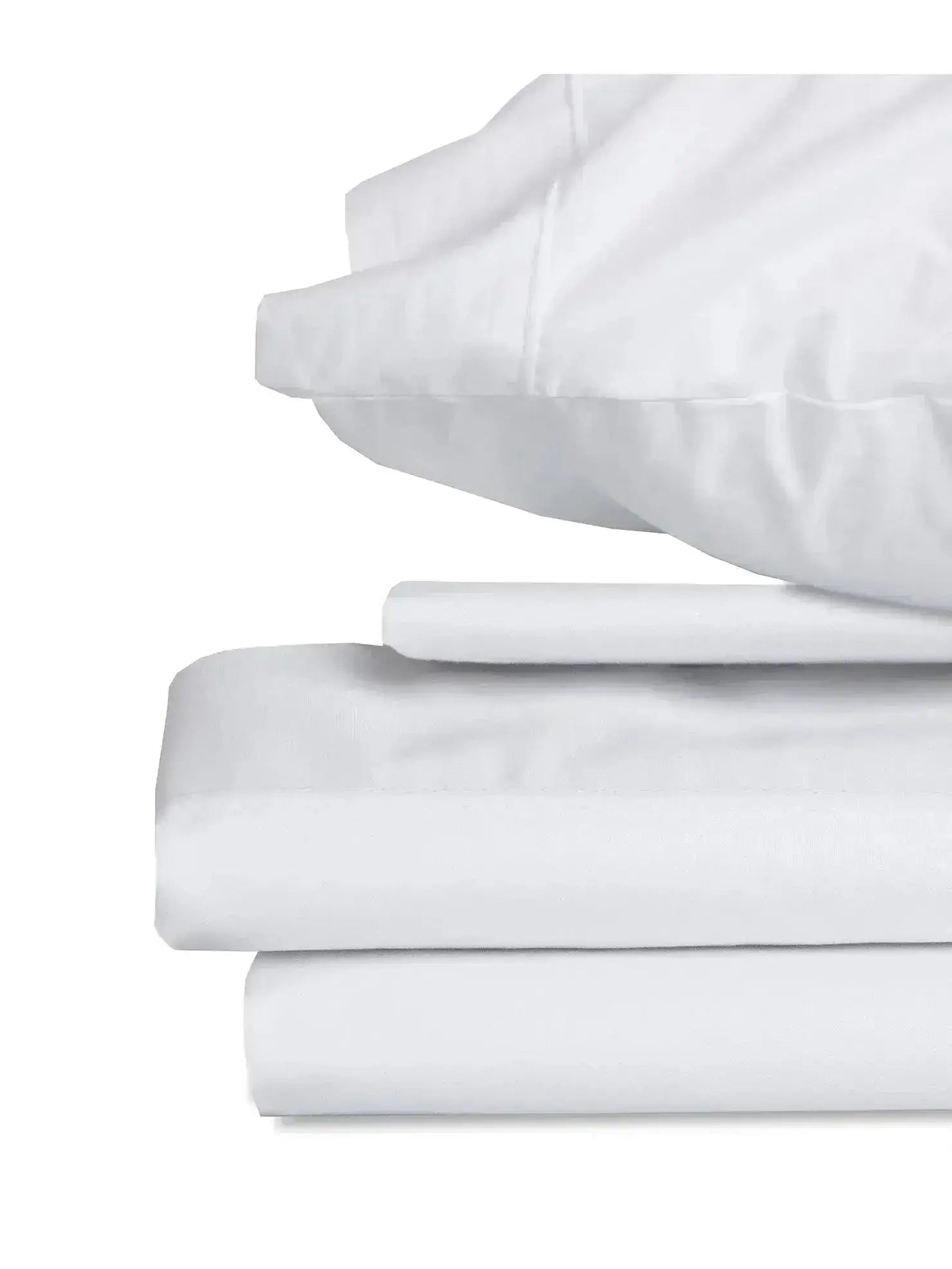 Ensemble de draps en percale de coton SARA ( 6 teintes disponibles ) - Draps DOLCE BIANCA - Literie-Déco et moi 