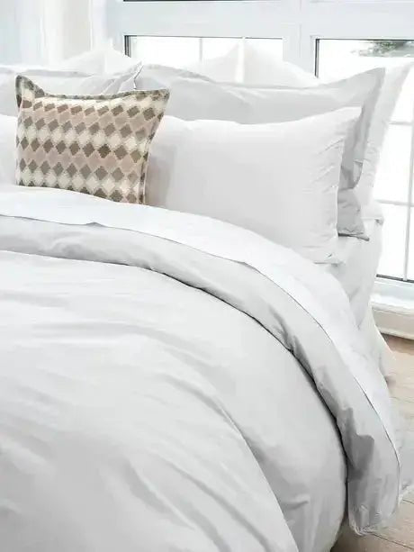 Ensemble de draps en percale de coton SARA ( 6 teintes disponibles ) - Draps DOLCE BIANCA - Literie-Déco et moi 