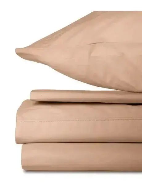Ensemble de draps en percale de coton SARA ( 6 teintes disponibles ) - Draps DOLCE BIANCA - Literie-Déco et moi 