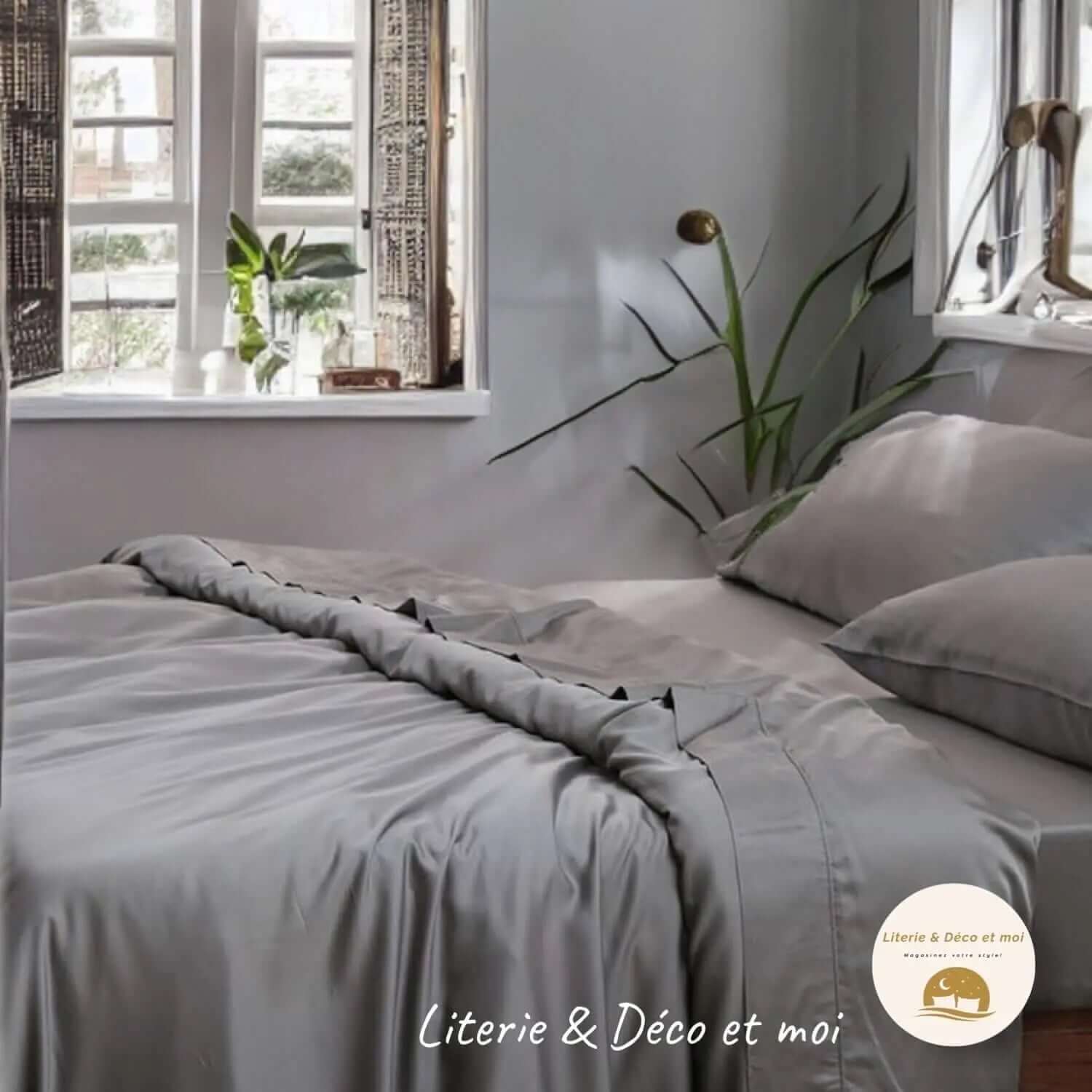 Ensemble de draps en rayonne de bambou ( 7 teintes disponibles )- Collection Literie-Déco et Moi - Draps LITERIE & DÉCO ET MOI - $32.95! Literie-Déco et moi 