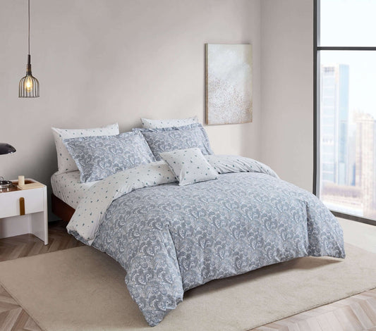 Ensemble de housse de couette AUDREY ( paisley ) 4 pièces - Housse de couette N. Home - $119.95! Literie-Déco et moi 