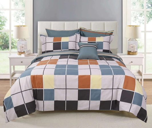 Ensemble de housse de couette BEAVERLY ( 4 pièces ) - Housse de couette N. Home - $189.95! Literie-Déco et moi 