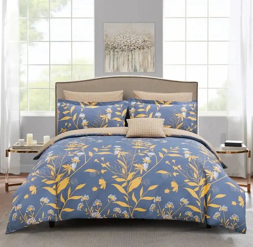 Ensemble de housse de couette BROOKLYN (4 pièces) - Housse de couette N. Home - $119.95! Literie-Déco et moi 