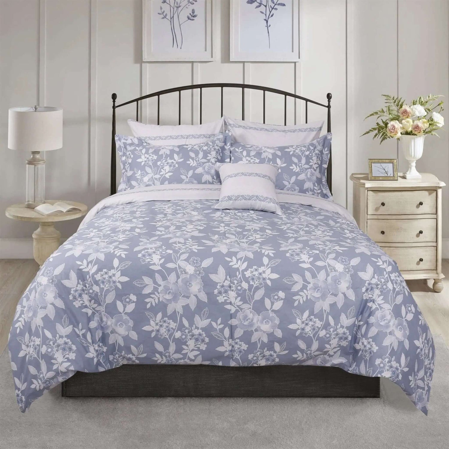 Ensemble de housse de couette CÉLESTIA ( 4 pièces ) - Housse de couette N. Home - $124.95! Literie-Déco et moi 