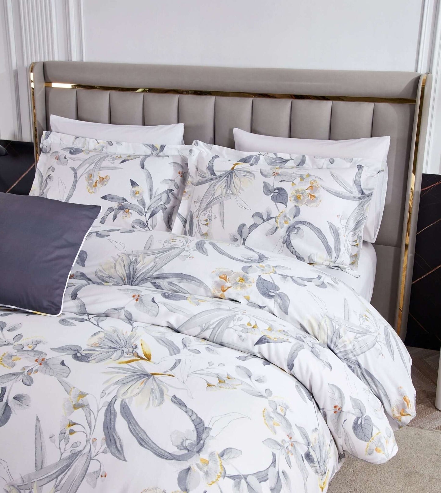 Ensemble de housse de couette CHARLOTTE ( 4 pièces ) - Housse de couette N. Home - $159.95! Literie-Déco et moi 