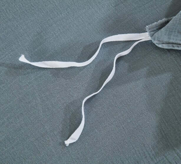 Ensemble de housse de couette CRINKLE ( Bleu crépuscule ) - Literie - Déco et moi